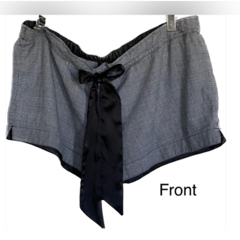 Jacob BLK/WHT Sleeping Shorts, L *P1051